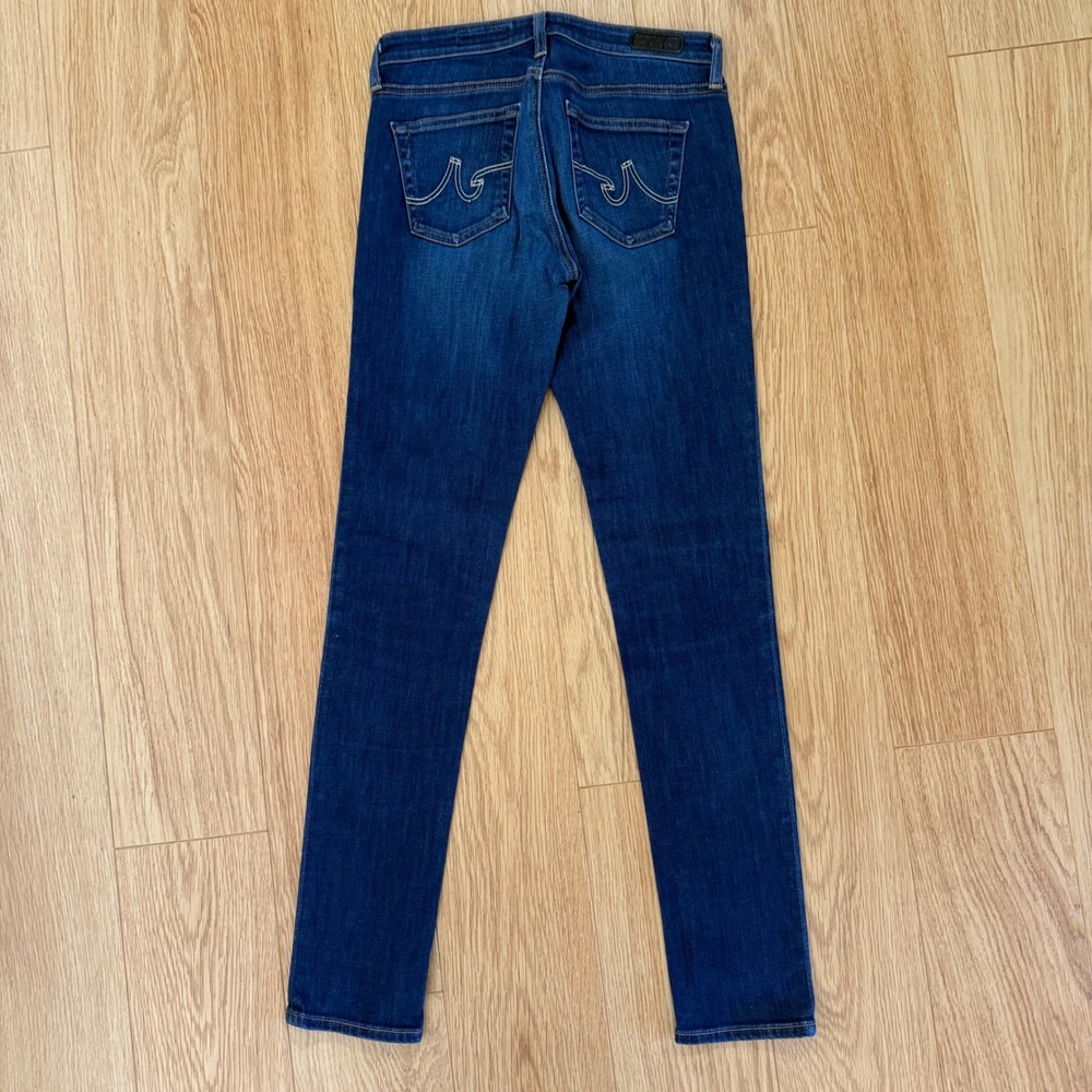 AG Adriano Goldschmied The Legging Super Skinny 28 Blue Excellent Jeans HOT! - Picture 10 of 14
